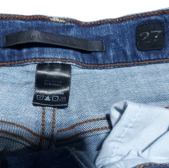 SP Black Women's Cutoff Jeans Shorts Size 27 - Picture 4 of 7